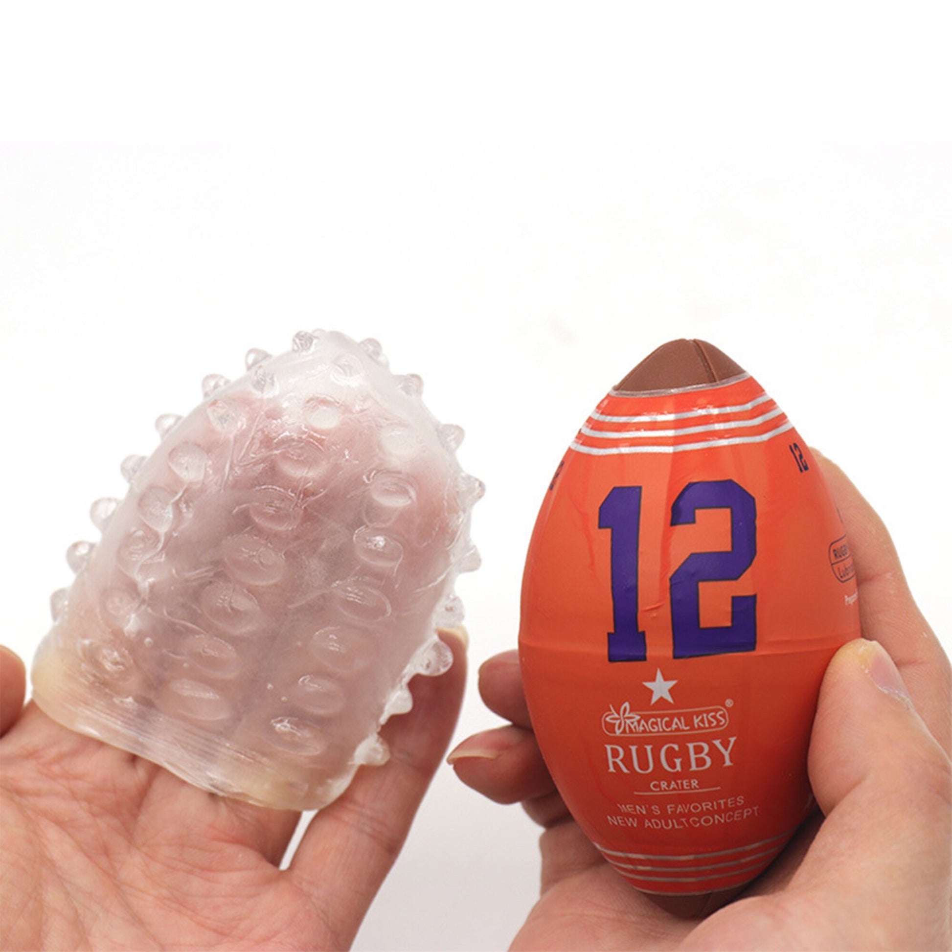 Oeuf de masturbation Rugby Ball Crater