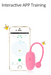 Oeuf vaginal connecté Kegel Coach 6 x 3cm