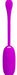 Oeuf vibrant Julius Pretty Love 7.8 x 3.3 cm Violet