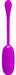 Oeuf vibrant Julius Pretty Love 7.8 x 3.3 cm Violet