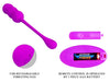 Oeuf vibrant Leshy Pretty Love 7 x 2.8cm Violet
