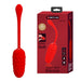 Oeuf Vibrant Marina 8 x 3.3cm Rouge