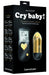 Oeuf Vibrant sans fil Cry Baby 7.5 x 3 cm Gold