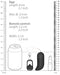 Oeuf vibrant sans fil G-Spot Curve 8.5 x 3.4cm Noir