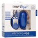Oeuf vibrant sans fil Splash 8 x 3.4 cm Bleu