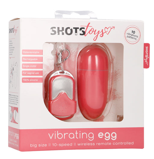 Oeuf vibrant sans fil SPLASH 8 x 3.4 cm Rose