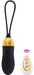 Oeuf vibrant Stripe Sex 8.5 x 3cm Noir