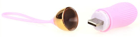 Oeuf vibrant Stripe Sex 8.5 x 3cm Rose