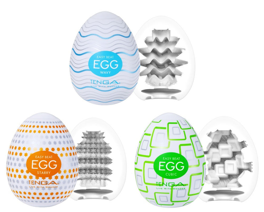 Œufs de masturbation Tenga Egg N1 x3