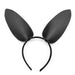Oreilles de lapin Bunny Simili noir