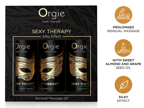 Coffret 3 Huiles de Massage Sexy Therapy