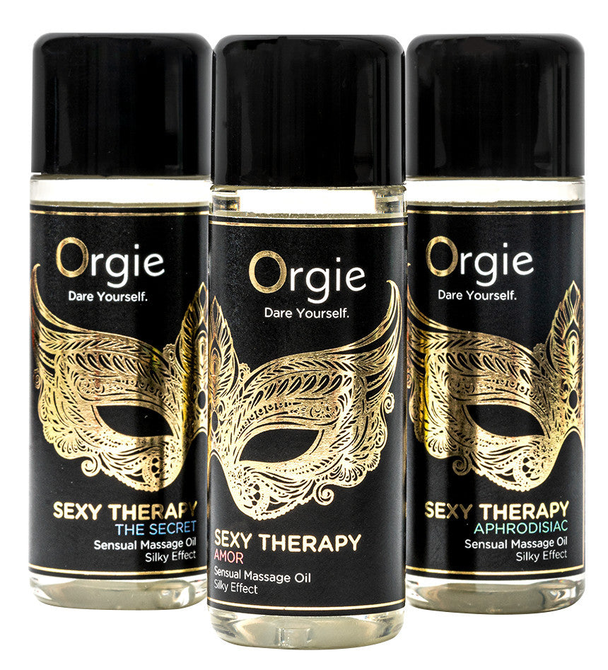 Coffret 3 Huiles de Massage Sexy Therapy