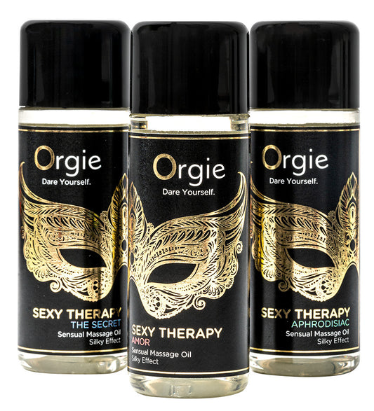Coffret 3 Huiles de Massage Sexy Therapy