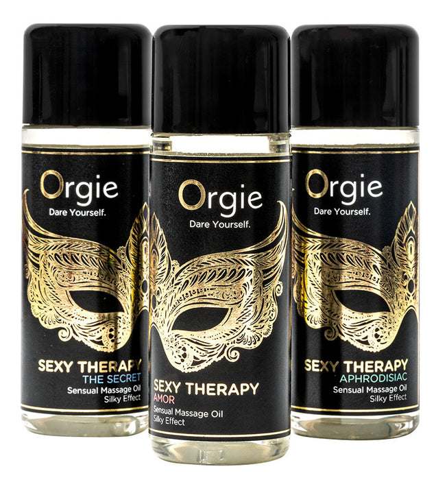 Coffret 3 Huiles de Massage Sexy Therapy