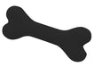 Os en silicone Bone Noir