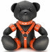 Ours en cuir Bendy The Bdsm Teddy Bear Orange