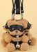 Ours Peluche Porte-Clés Beari Bell Noir