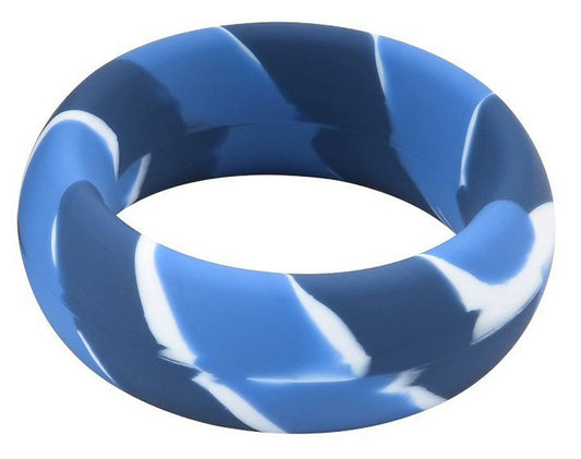 Pack 3 Cockrings Silimix Bleus