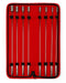 Pack 8 Tiges d'urètre Popund Bud 25 cm - Diamètres 7 à 14mm
