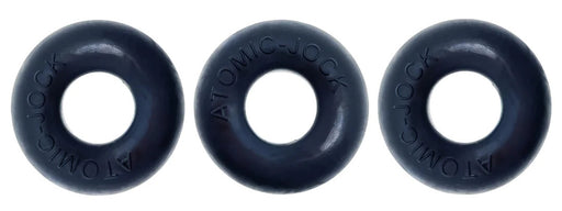 Pack de 3 Cockrings Do-Nut 1 20 mm Noirs