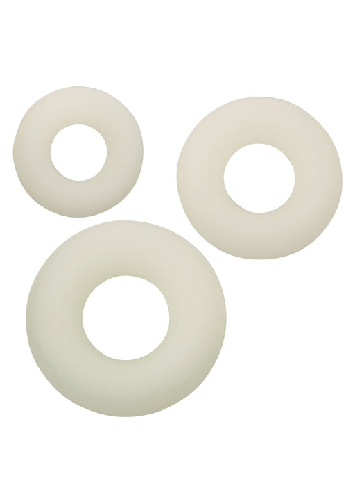 Pack de 3 Cockrings Phosphorescents ALPHA RING
