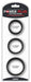 Pack de 3 cockrings silicone SiliRing Noirs