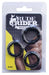 Pack de 3 mini cockrings souples noirs