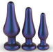 Pack de 3 plugs silicone Comets Hueman