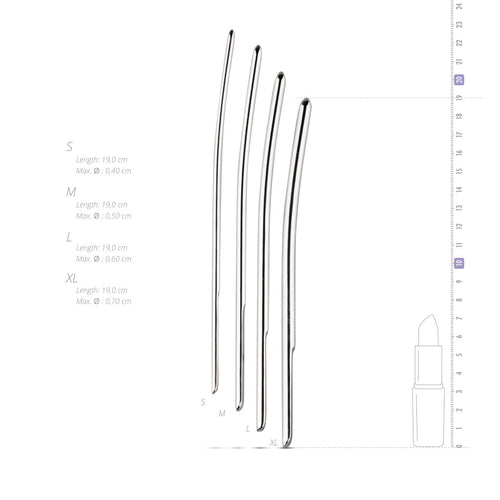 Pack de 4 tiges d'urètre 4-7mm