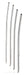 Pack de 4 tiges d'urètre 4-7mm