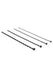 Pack de 4 tiges pour urètre Spiral Screw 30 cm - Diamètres de 3 à 6mm