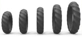 Pack de 5 cockrings Enhance Rings Silicone