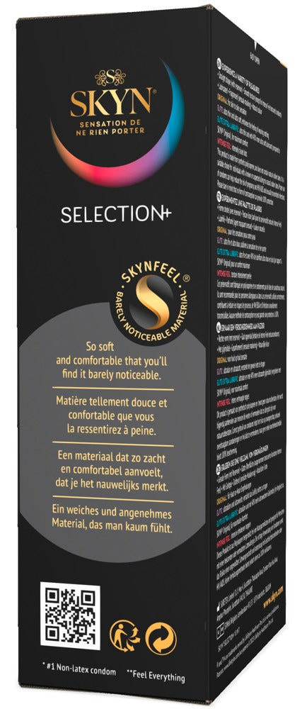 Pack Préservatifs Sans Latex Skyn Selection 53mm x10