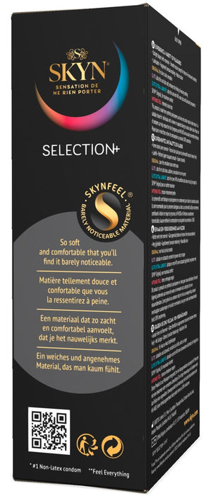 Pack Préservatifs Sans Latex Skyn Selection 53mm x10