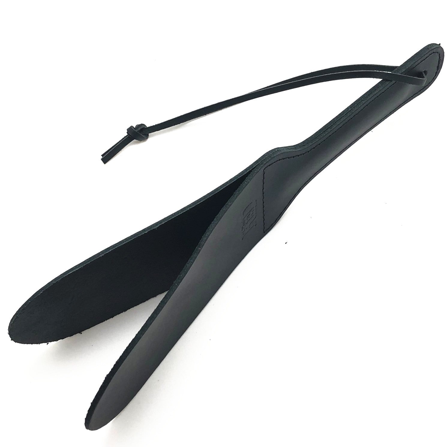 Paddle en cuir double - 31cm X 7cm