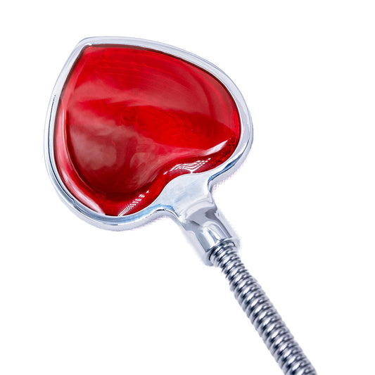 Paddle flexible 39cm Plug anal Red heart 9.5 x 1.3cm