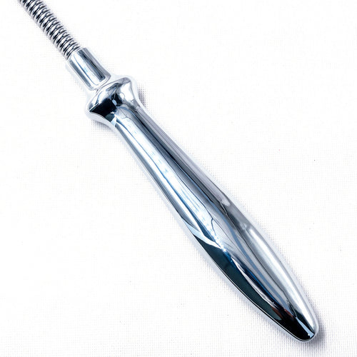 Paddle flexible 41cm Plug anal SILVER HEART 10 x 2cm
