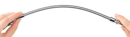 Paddle flexible 42cm Plug anal Silver hand 10 x 2cm