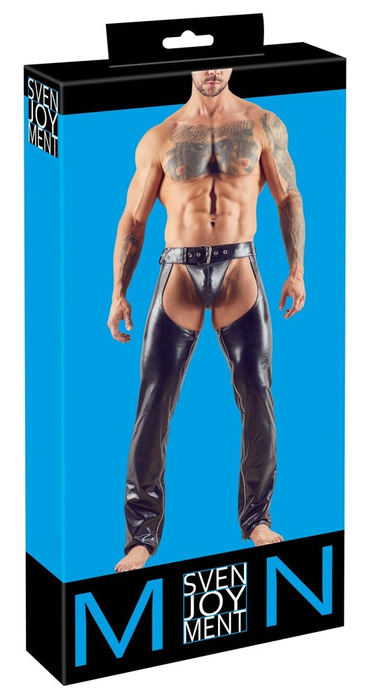 Pantalon Bdsm CHAPS Noir