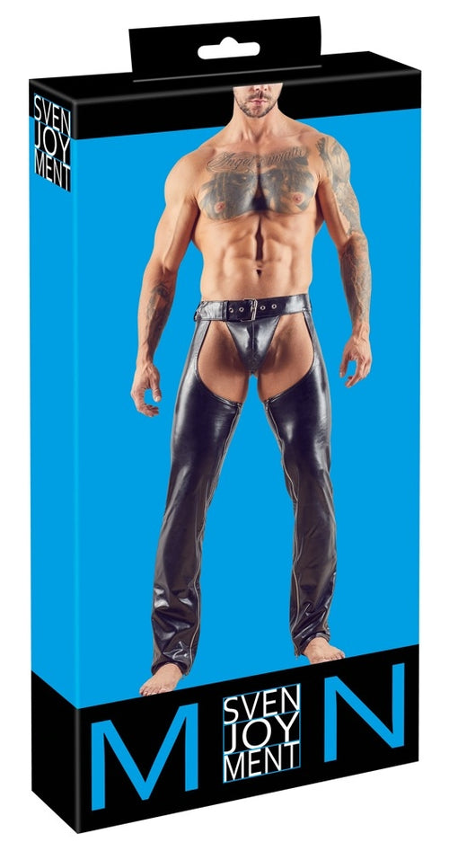 Pantalon Bdsm CHAPS Noir