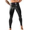 Pantalon en latex Xrub avec Zip Avant/Arrière Noir-Rouge