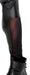 Pantalon ORMETO Noir-Rouge