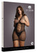 Robe sexy Grande Taille PEEK-A-BOO Noire