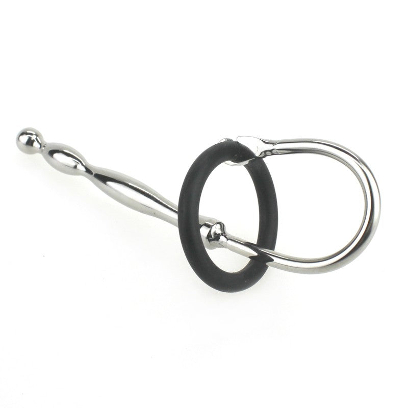 Penis Plug Pen Cock Ring Silicone 8mm