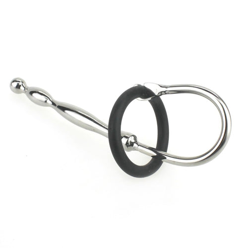 Penis Plug Pen Cock Ring Silicone 8mm