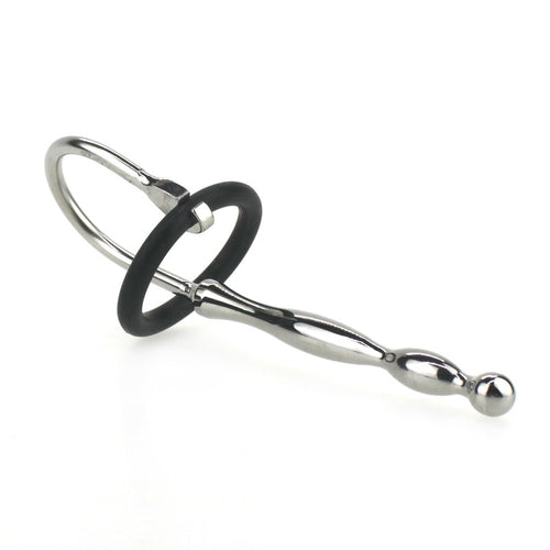 Penis Plug Pen Cock Ring Silicone 8mm