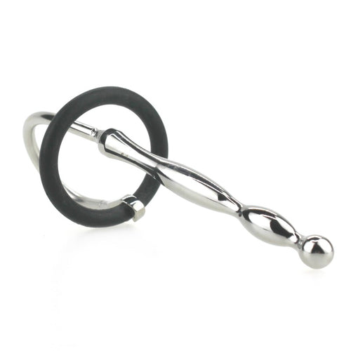 Penis Plug Pen Cock Ring Silicone 8mm