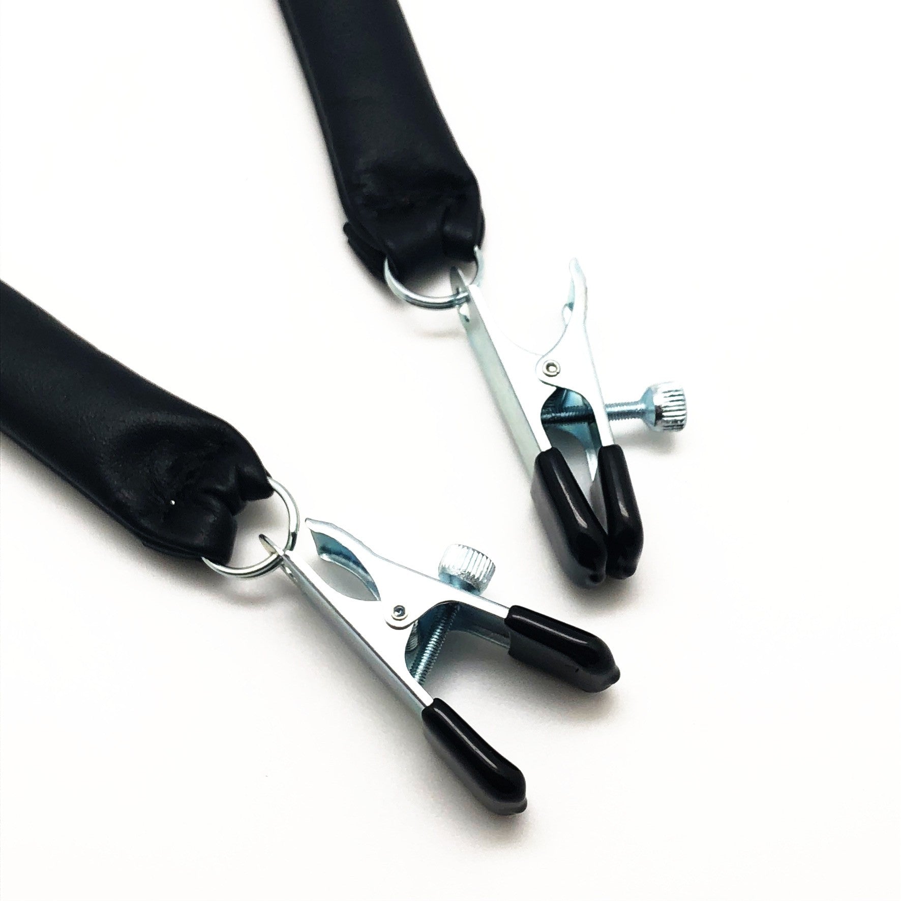 Pince à seins avec poids en cuir 80g X 2 - 2 pièces
