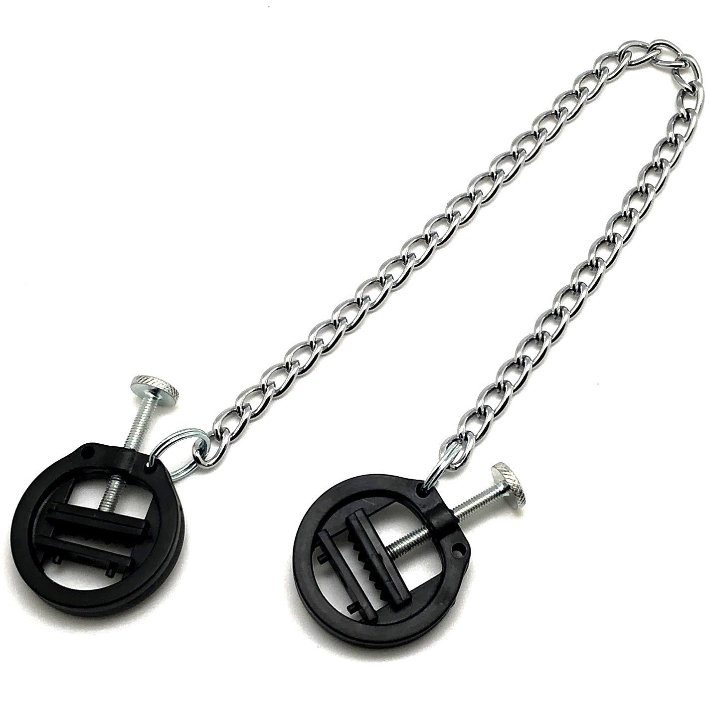 Pinces a seins PVC avec chaine