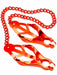 Pinces pour tétons Mr Fist Rouge